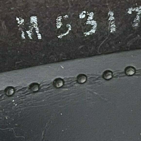 Cole Haan Monk Strap Loafer Mens 9 C03586 Pinch Buckle Fringe Two Tone Black - Picture 11 of 11